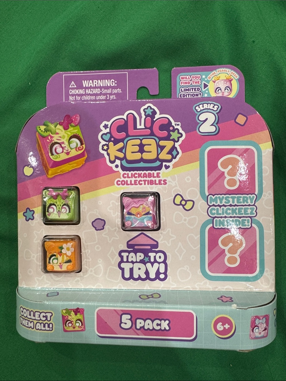 Series 2 Clickable Collectibles 5-Pack - Purple
